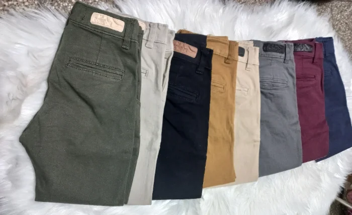 Corte Chino  de Gabardina  Elastisada  Muy Buena Calidad