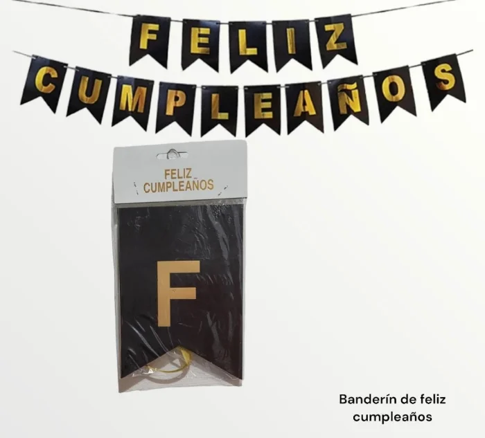 Banderines de Feliz Cumpleaños
