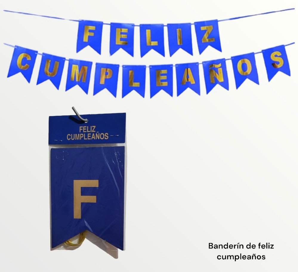 Banderines de Feliz Cumpleaños - Imagen 2