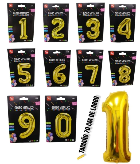 Globos de Número de 32 Pulgadas