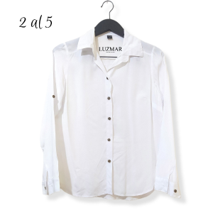 Camisa Lisa Manga Larga Fibrana Poplin