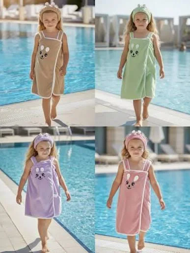 Albornoz Infantil Más Vincha