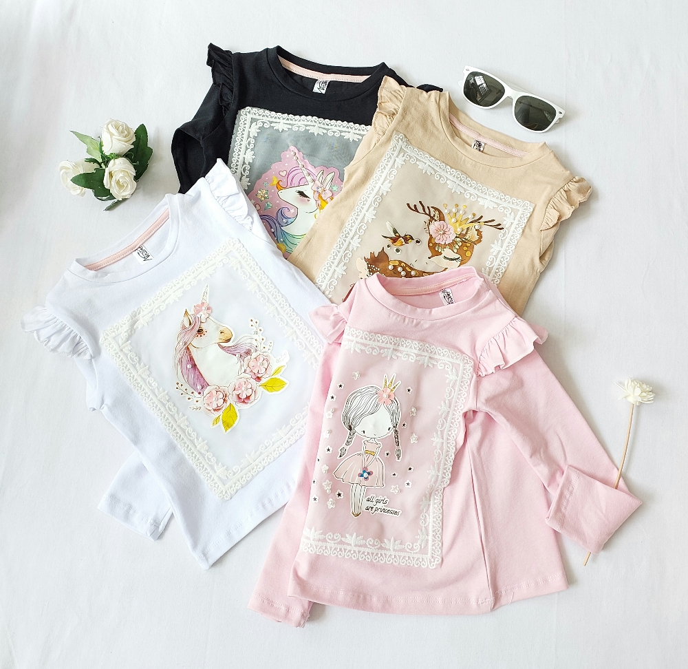 Camisetas Aplique Niñas - Imagen 3