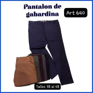 Pantalón de Gabardina