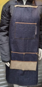 Delantal Jeans con Bolsillos, Barbería Cocina Tatoo - Miniatura 3