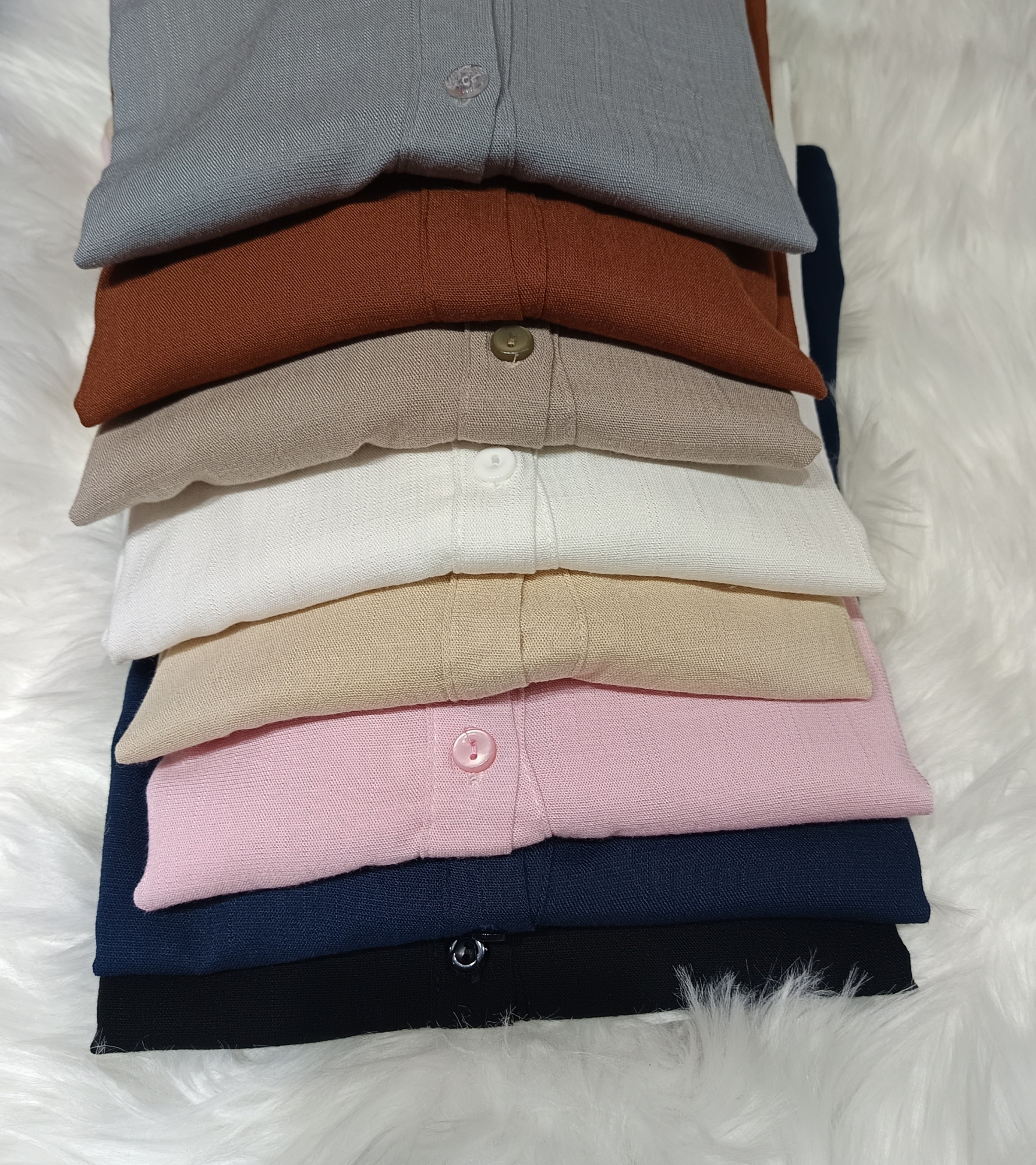 Camisa Clásica Ml/ Lino con Spandex - Imagen 3