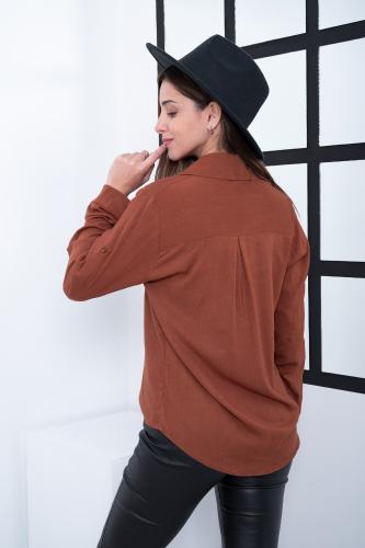Camisa Clásica Ml/ Lino con Spandex - Miniatura 4