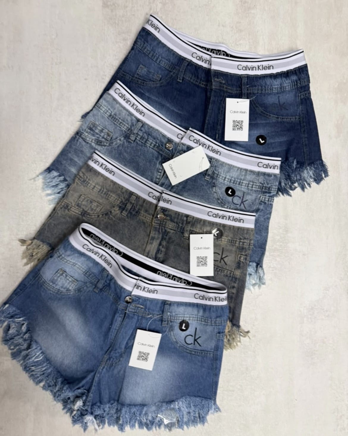 Short Jean Playero Calvin Klein Dama - Imagen 6