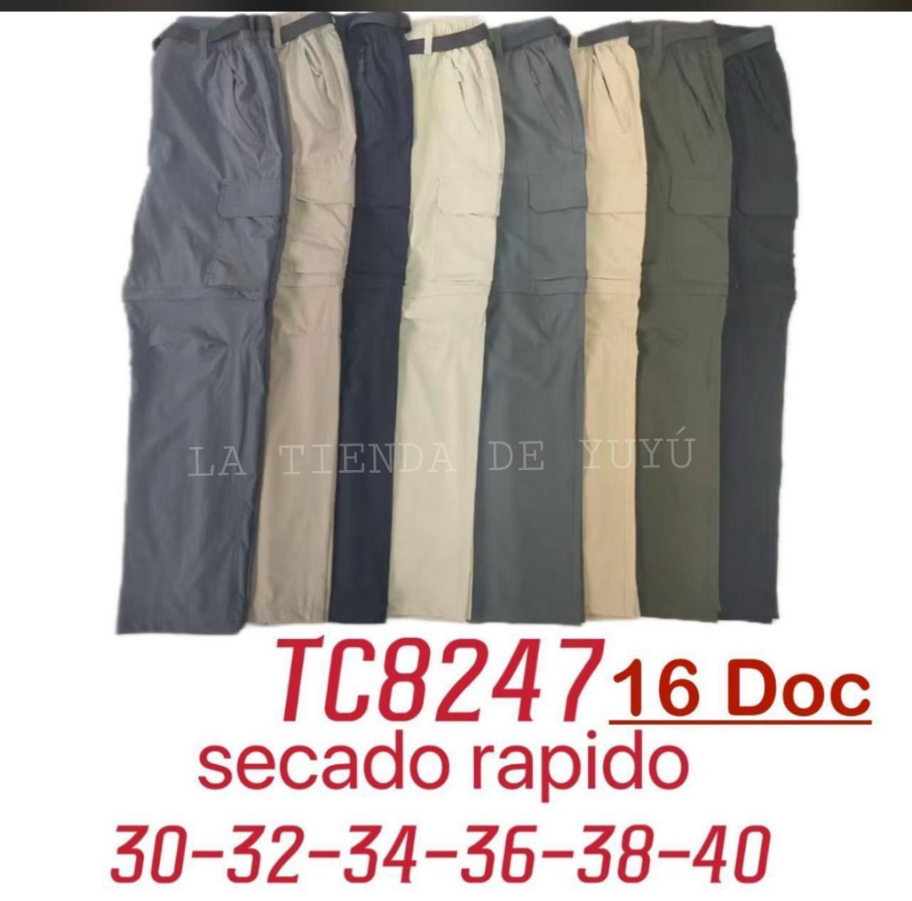Pantalón Bermuda Cargo Impermeable Desmontable la Tienda de Yuyu - Imagen 3