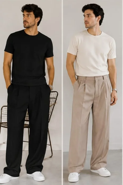 Pantalon Vestir Crep Sastrero Hombre