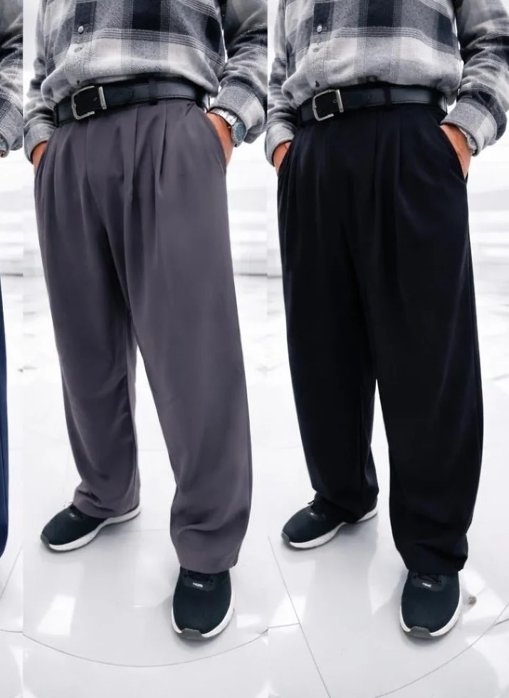 Pantalon Vestir Crep Sastrero Hombre - Imagen 2