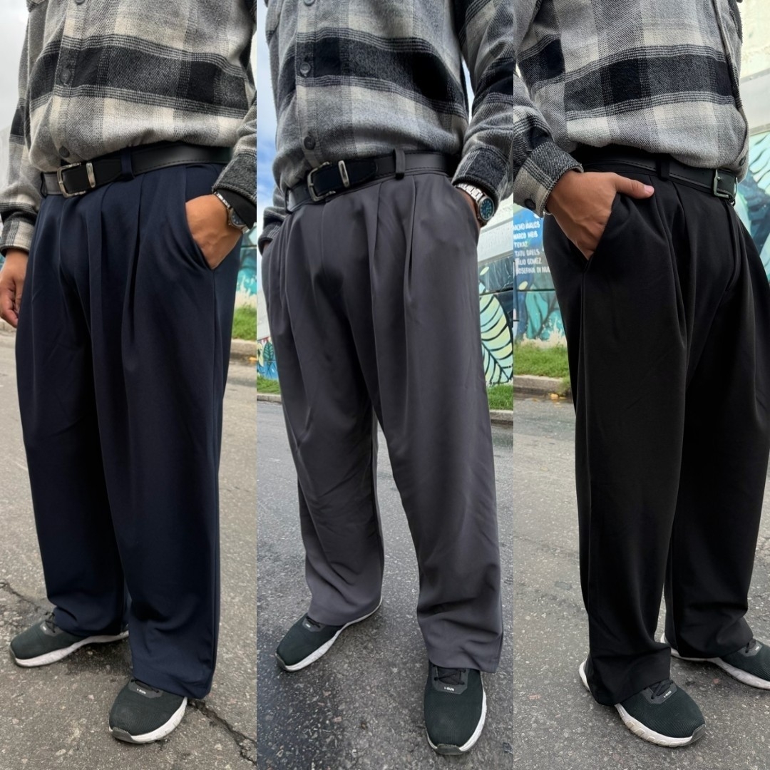 Pantalon Vestir Crep Sastrero Hombre - Imagen 6