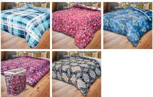 Acolchado 2 1/2 Estampado Reversible