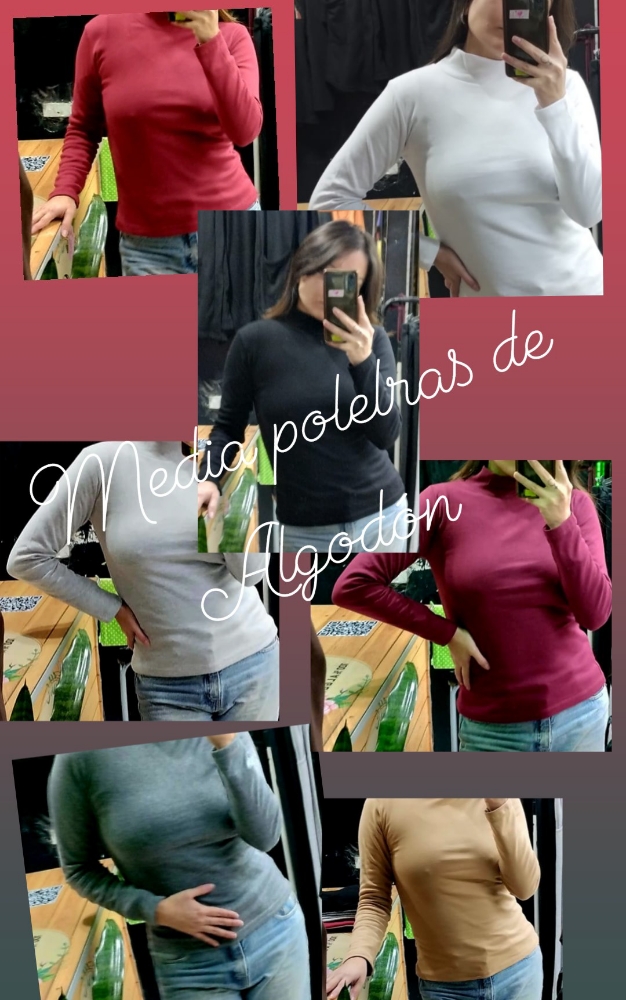 Media Polera de Algodón - Imagen 3