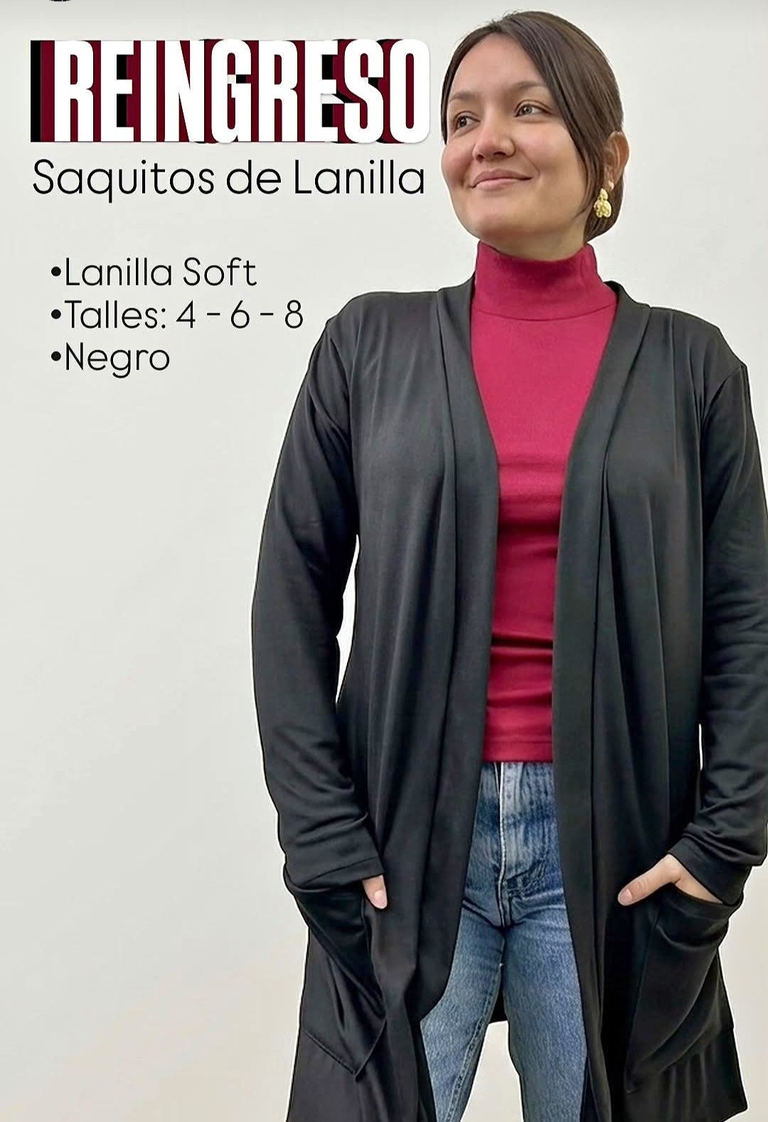 Saquitos Largos de Lanilla - Imagen 3