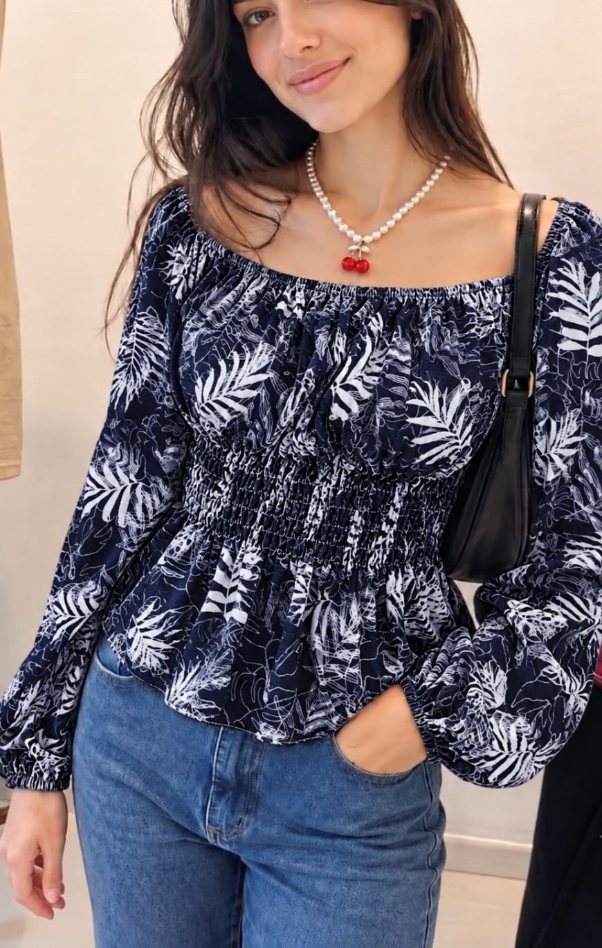 Blusa Nara Floreada - Imagen 5
