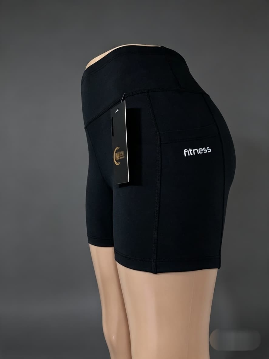 Short con Bolsillo Fitness Importado - Imagen 3