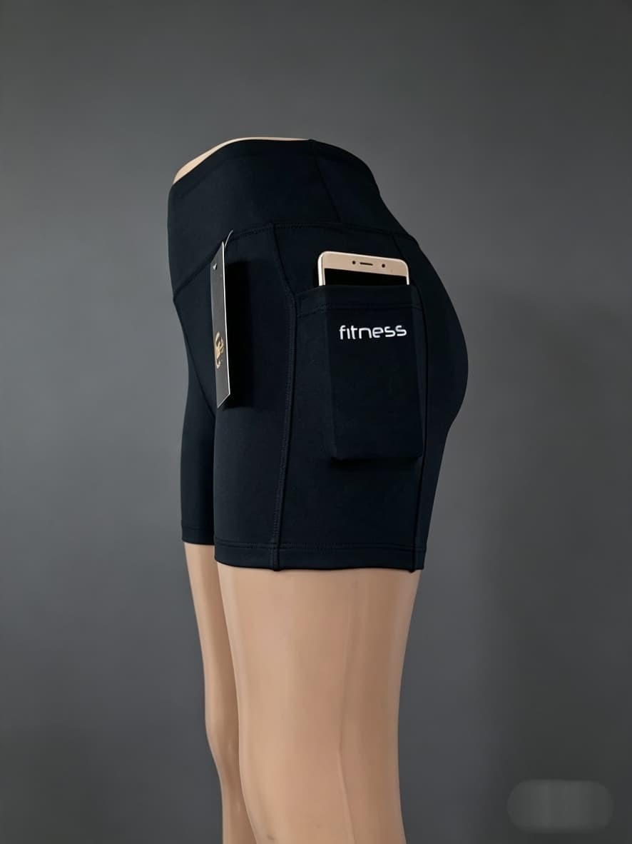Short con Bolsillo Fitness Importado - Imagen 4
