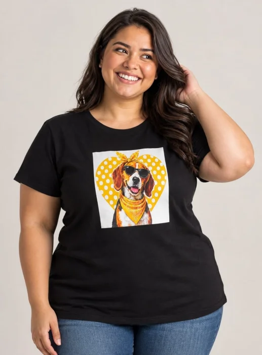 Remera Talles Especiales Algodón Peinado