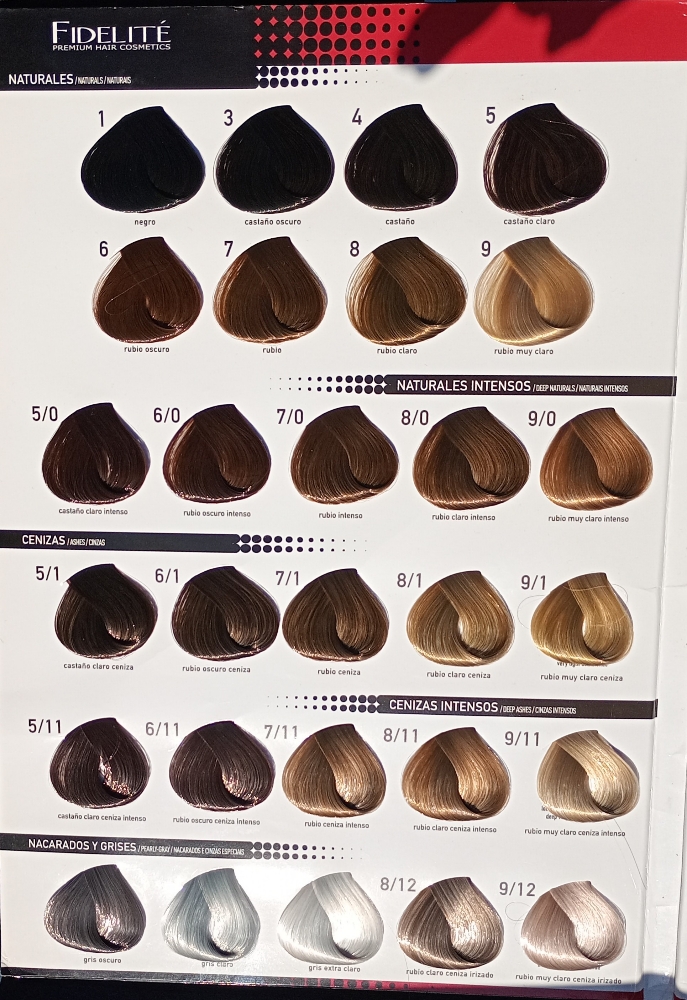 30 Tinturas Profesionales Color Master de Fidelite - Imagen 3
