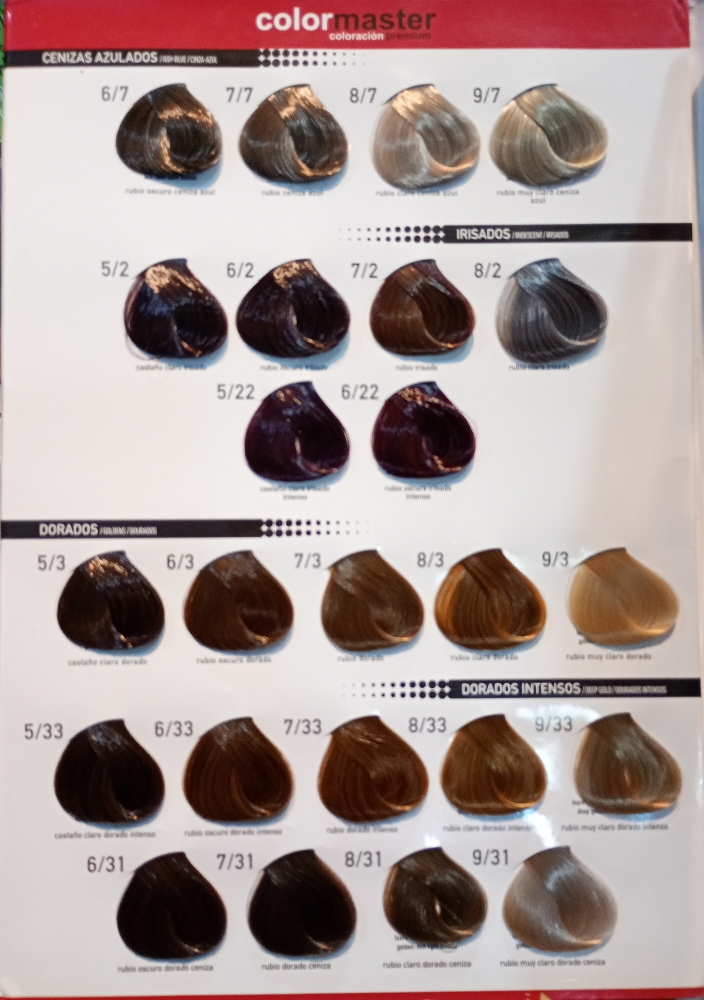 30 Tinturas Profesionales Color Master de Fidelite - Imagen 5