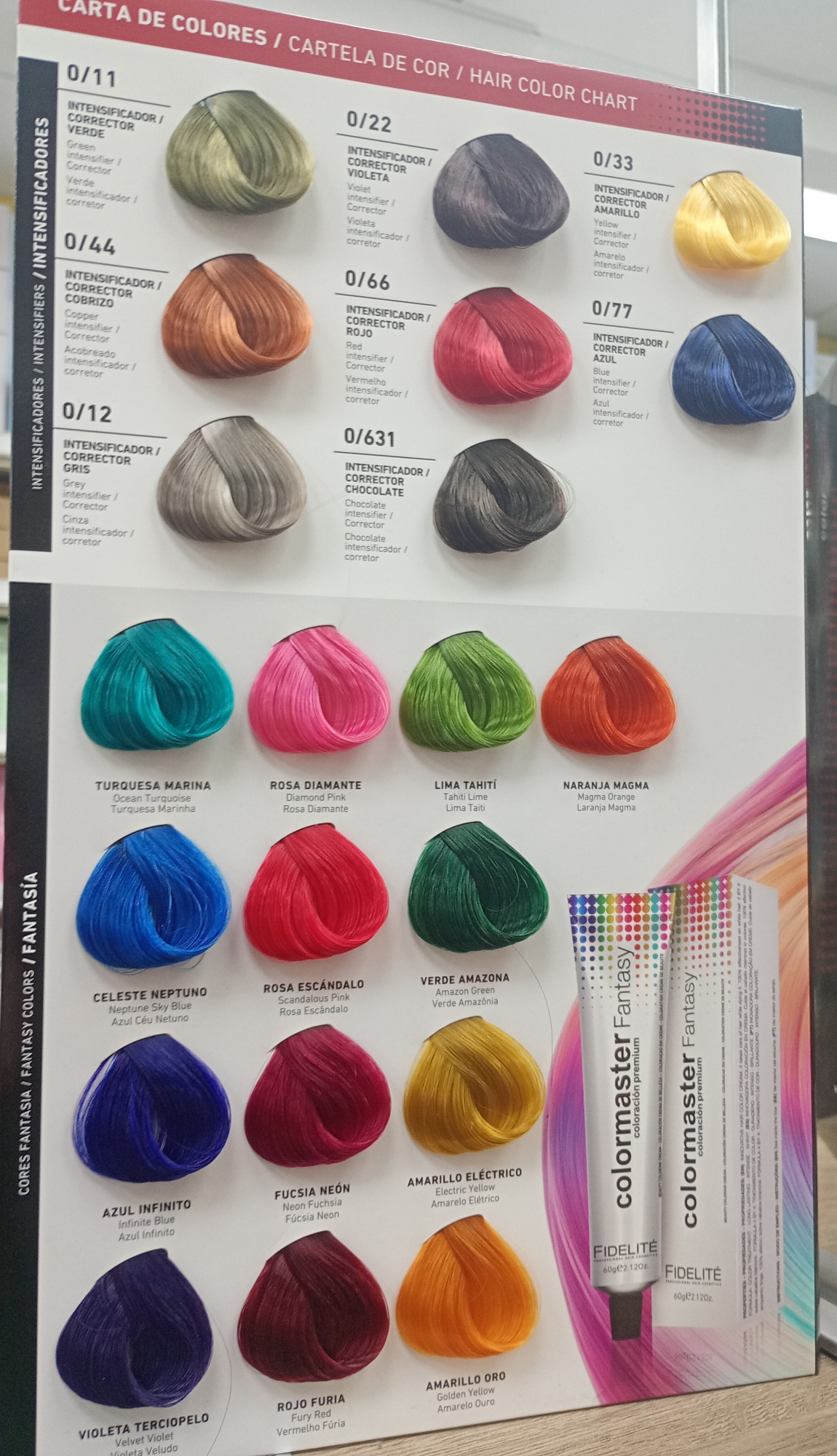 30 Tinturas Profesionales Color Master de Fidelite - Imagen 8
