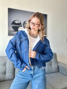 Campera Jeans C/abrigo