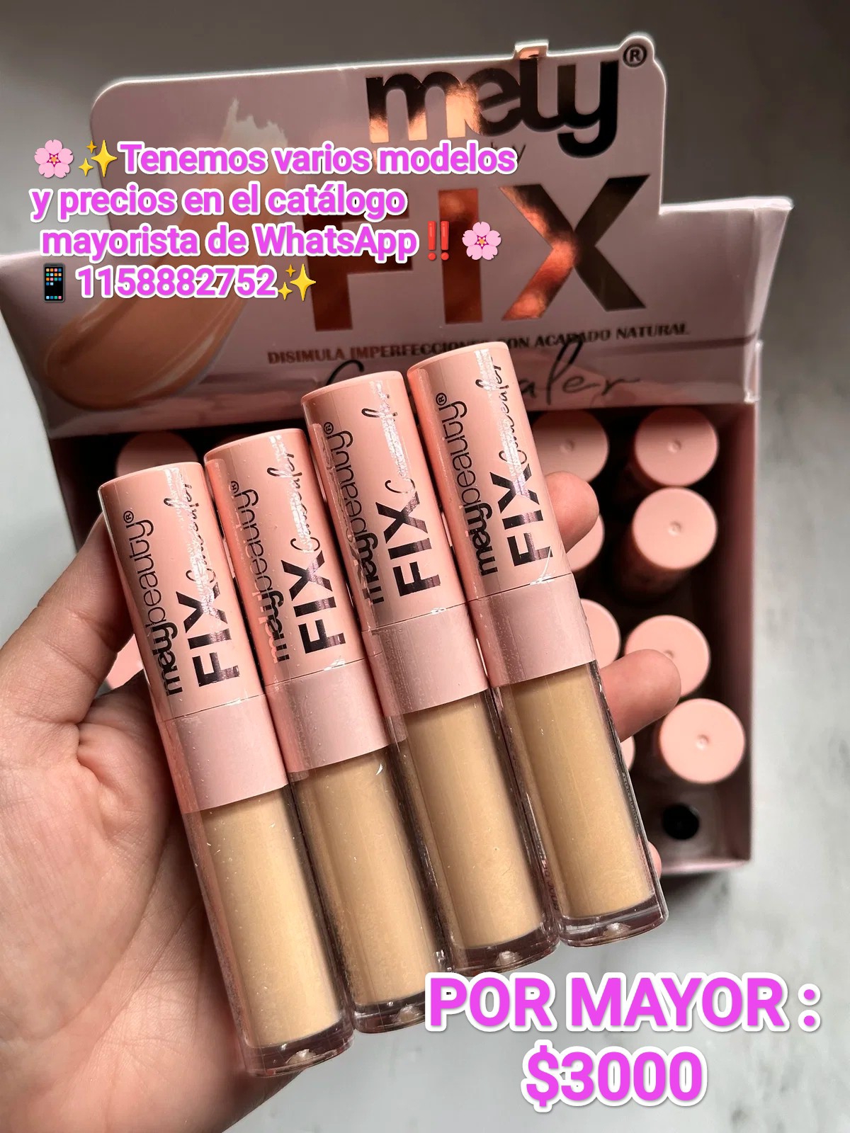 Corrector de Ojeras Liquido de Mely (aprobado por Anmat) - Imagen 1