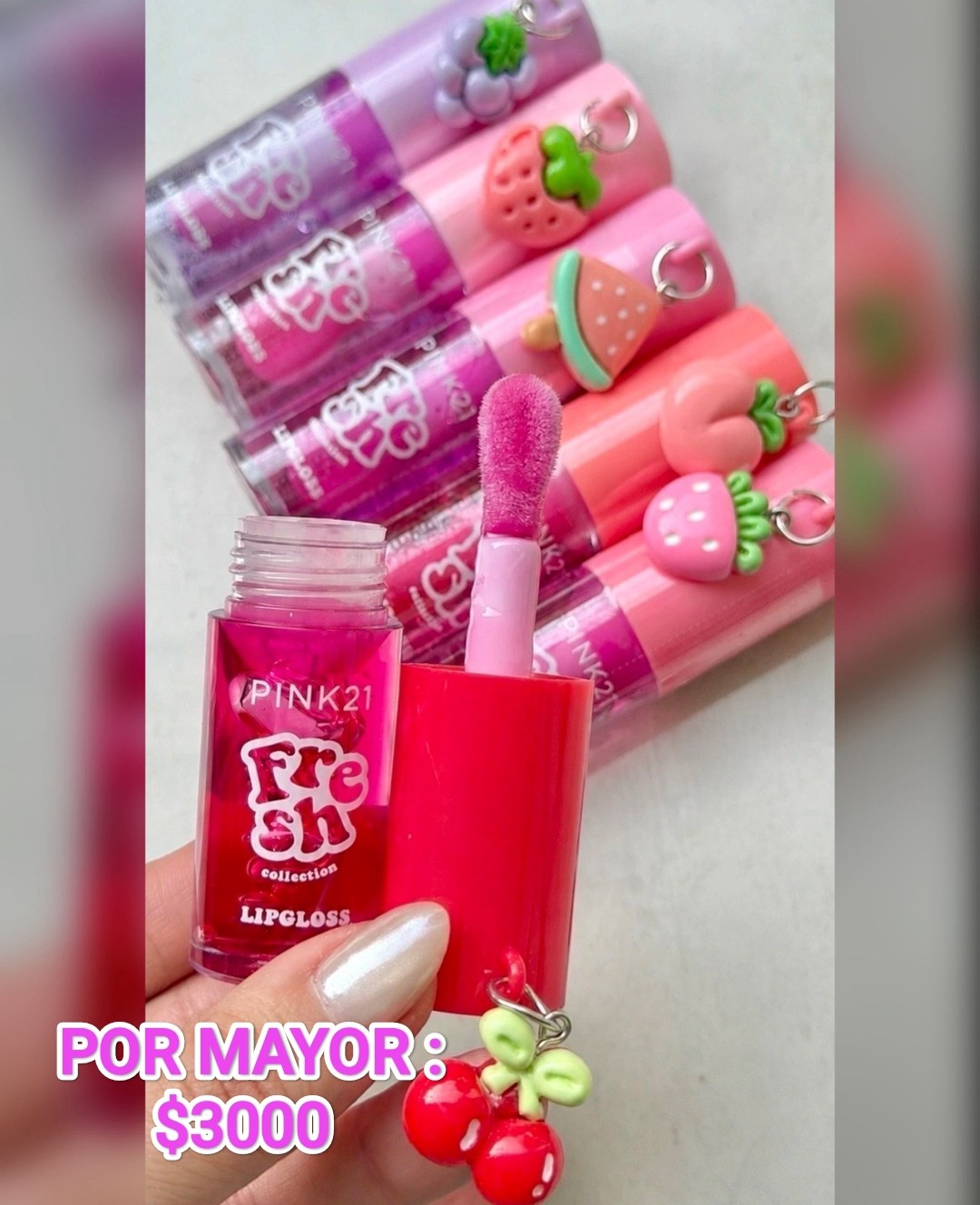 Balsamos - Lipglos con Llavero de Pink 21 - Imagen 2