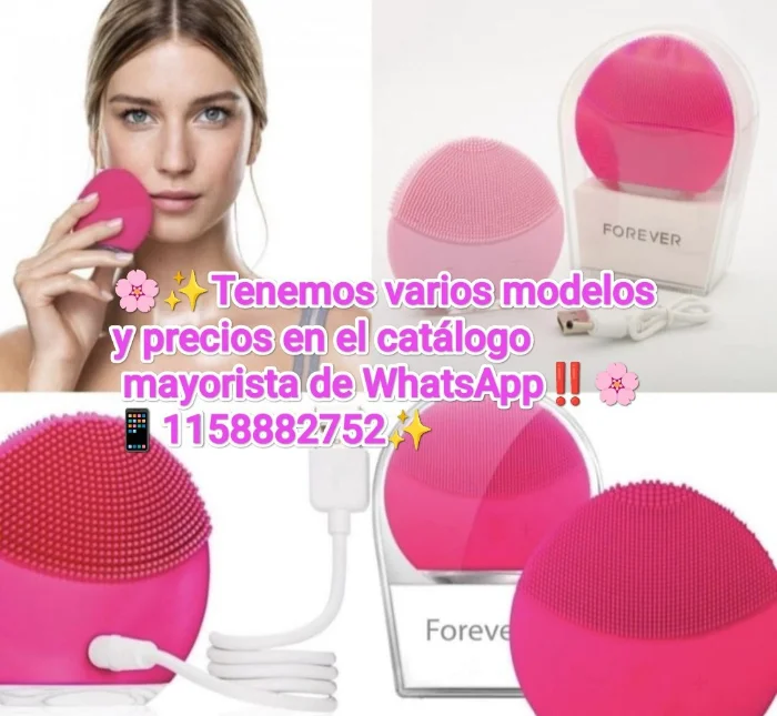 Exfoliante & Masajeador Facial Electrico de Silicona