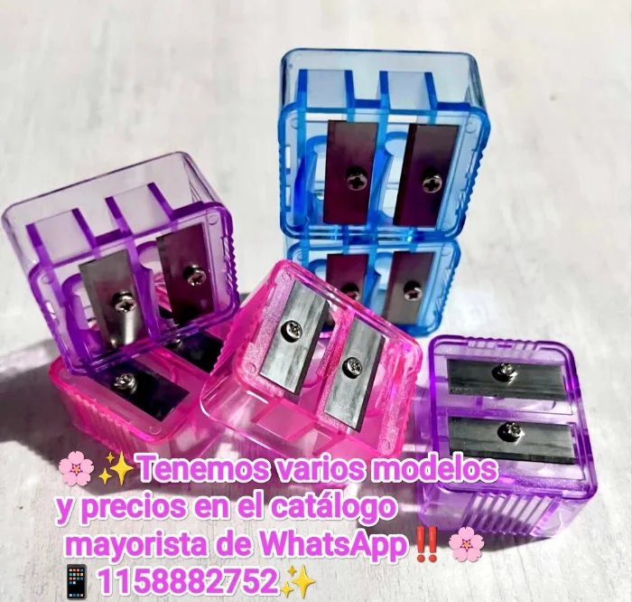 Sacapuntas Doble para Delineador de Mely (pack de 3 Unid)