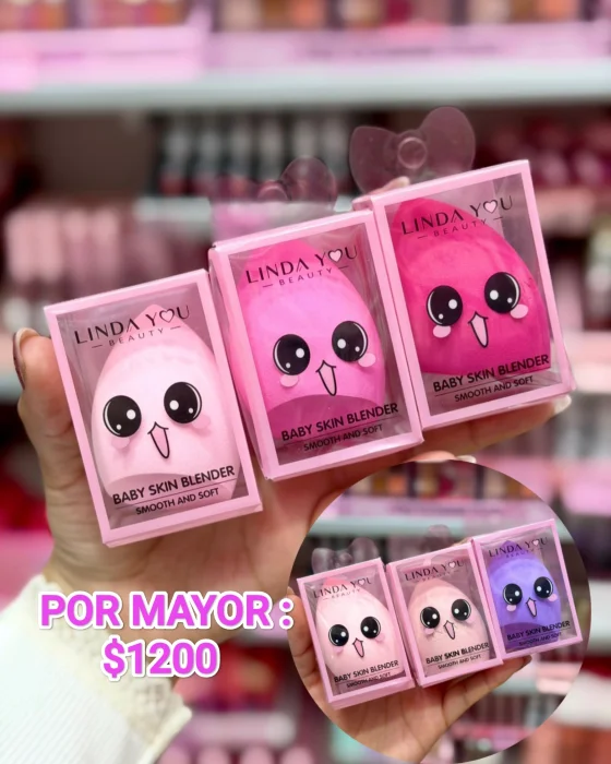 Esponja Individual de Maquillaje (varios Modelos y Precios en Cada Foto)