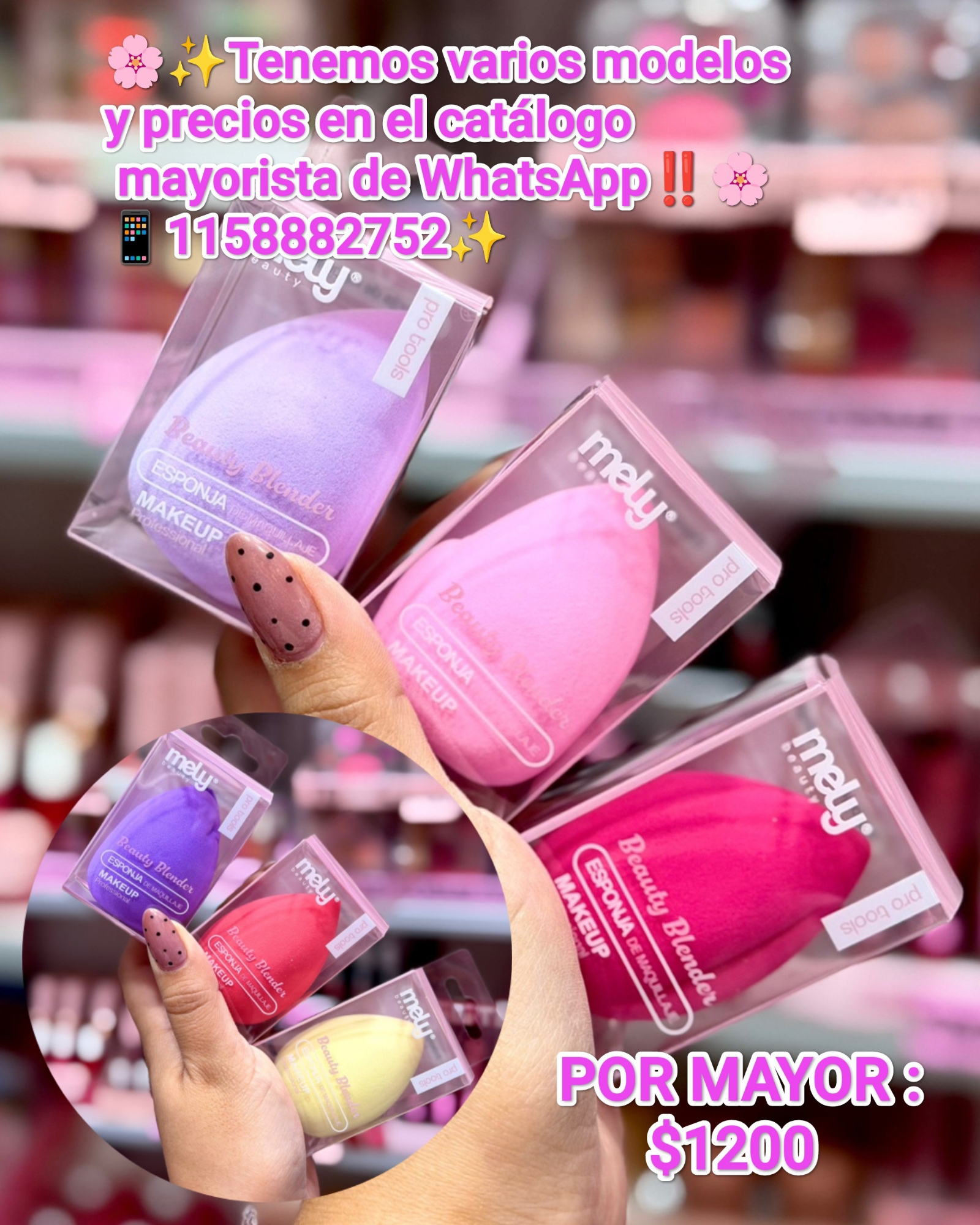 Esponja Individual de Maquillaje (varios Modelos y Precios en Cada Foto) - Imagen 2