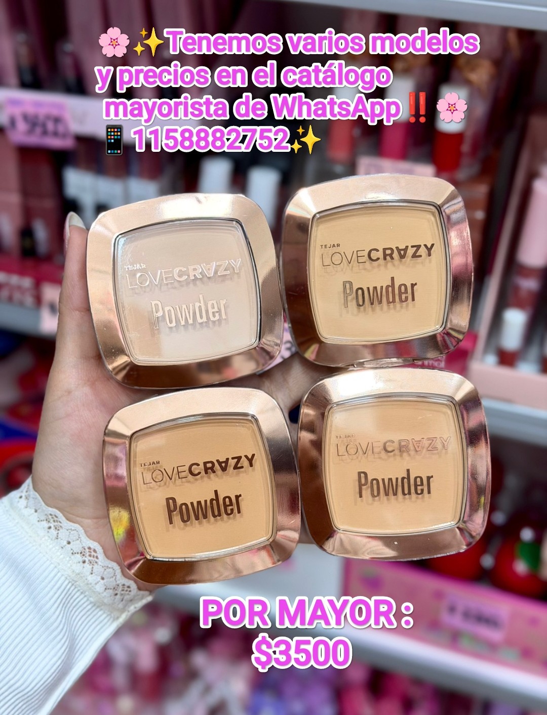 Polvo Compacto de Love Crazy (varios Modelos y Precios) - Imagen 1