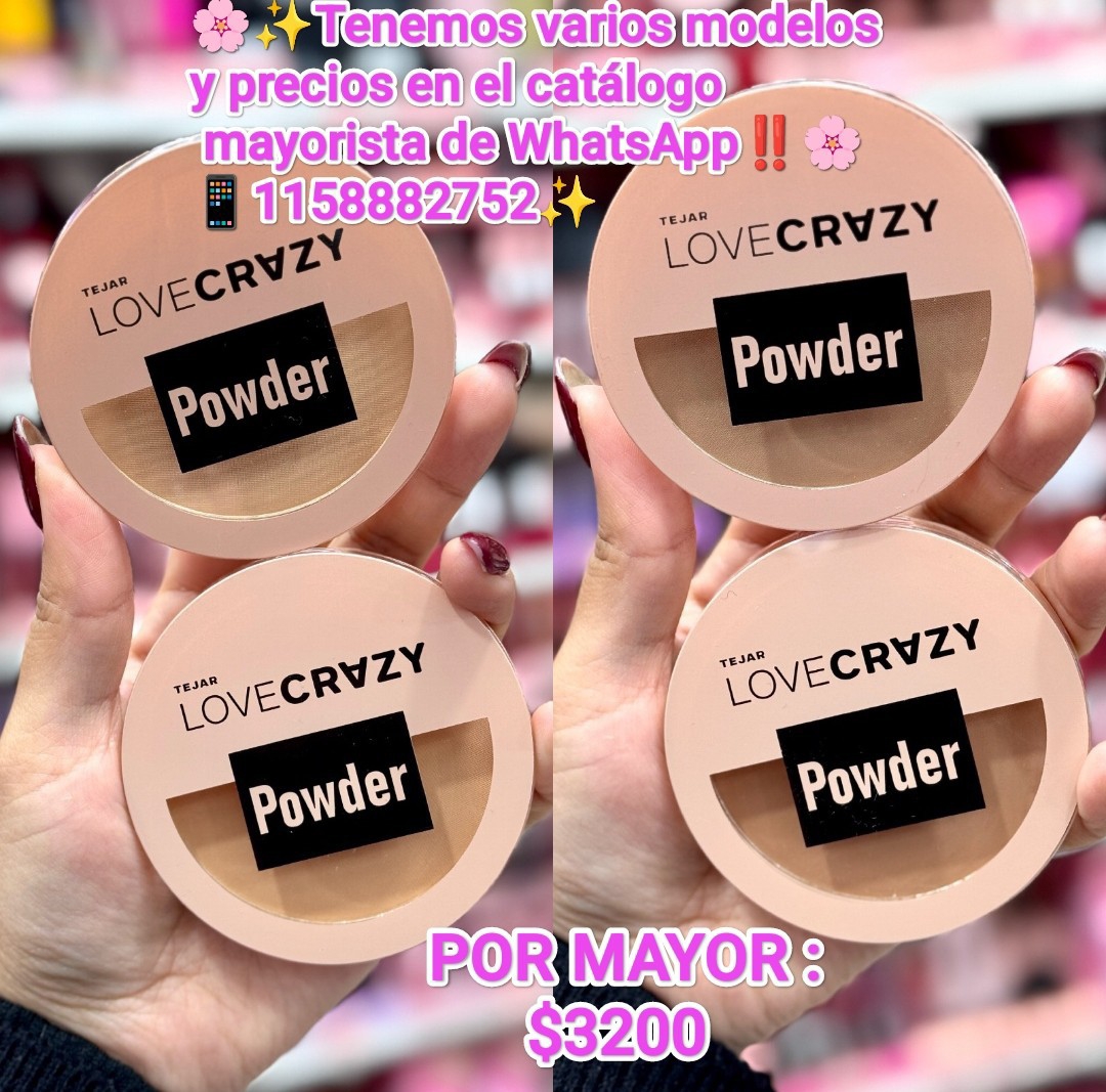 Polvo Compacto de Love Crazy (varios Modelos y Precios) - Imagen 2