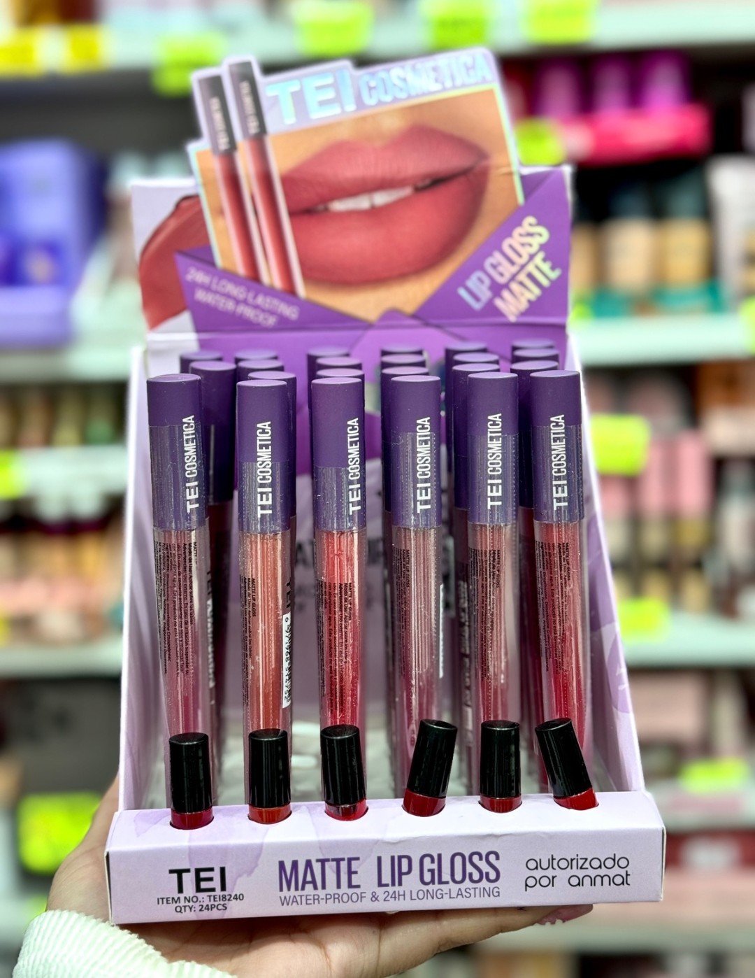 Labial Matte Líquido de Tei 24hs - Imagen 4