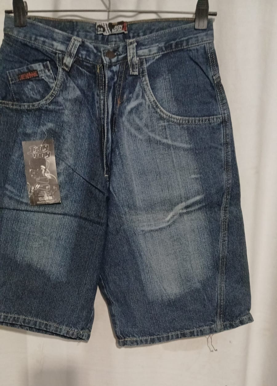 Bermuda Baggy Jean Hombre Chilenos Colores Diseño Grafiti - Imagen 7