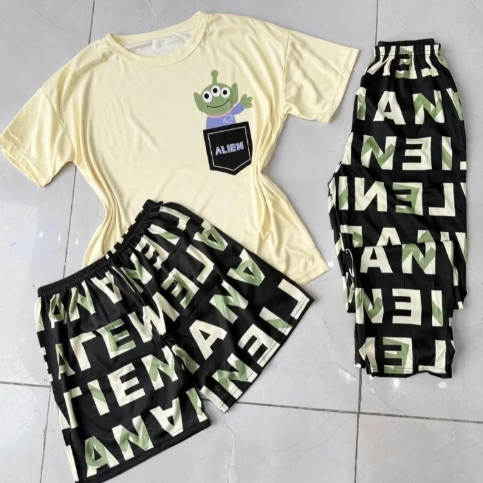 Pijamas 3 Piezas