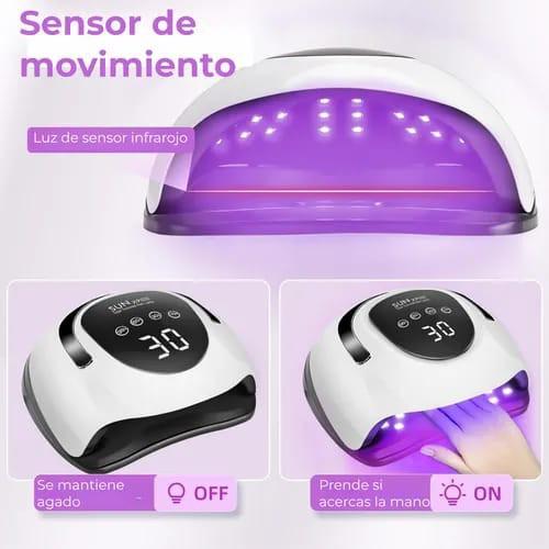 Cabina de Uñas Profesional Uv Led Sun Bq5t 120w 36 Luces Led   Pantalla Tactil - Miniatura 2
