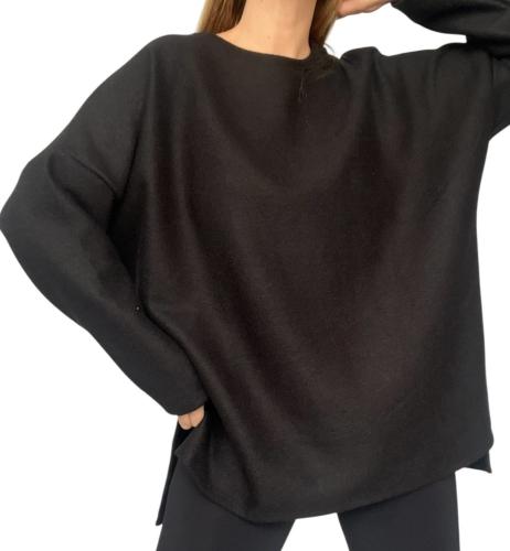 Maxi Swether de Lanilla Aspen Brush