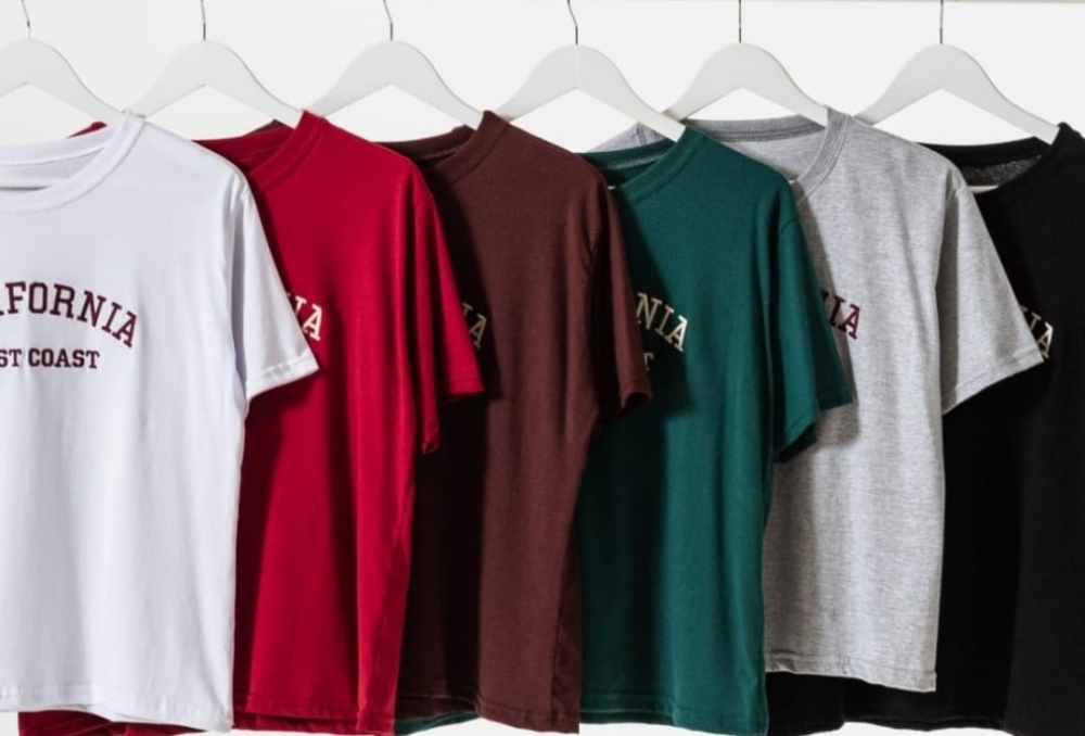 Remeras Bordadas Over California/houston/ny - Imagen 5