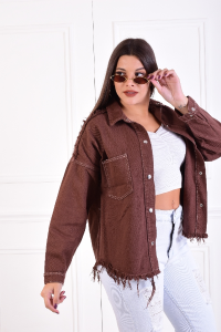 Camisaco Jean Chocolate - Miniatura 2