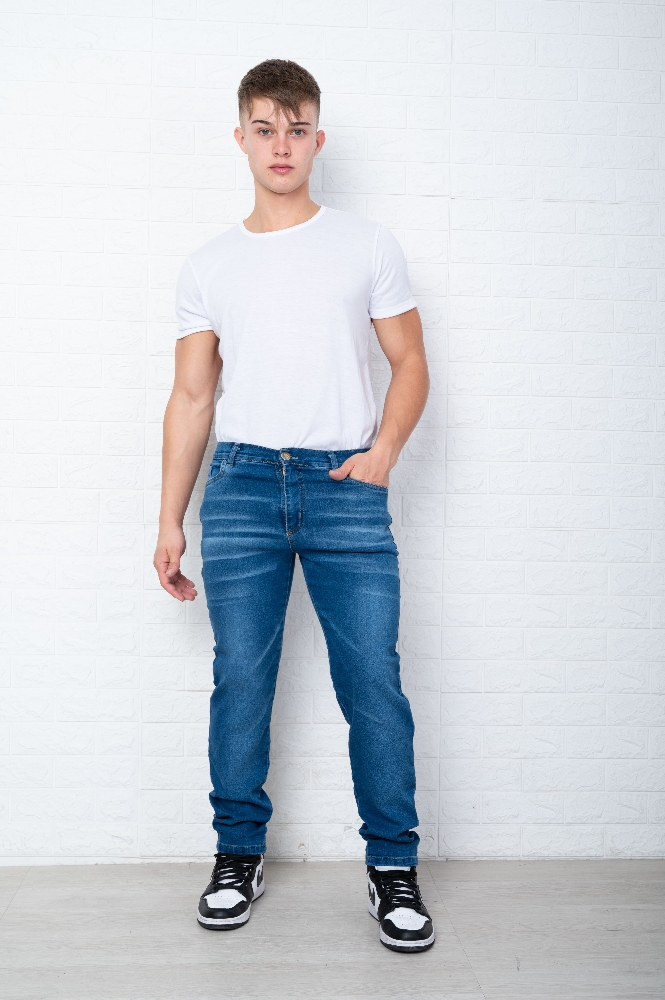 'art. 929-2' 38 al 48 Az. Stone + Bigotes "slim Fit" - Imagen 2