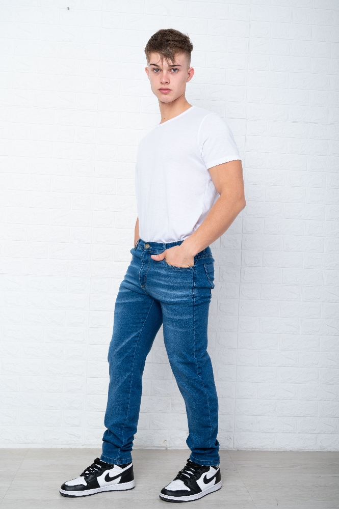'art. 929-2' 38 al 48 Az. Stone + Bigotes "slim Fit" - Imagen 4