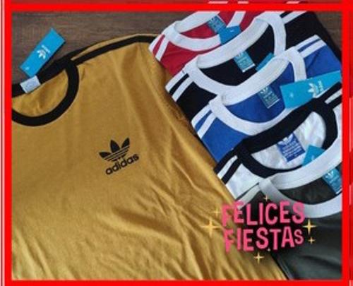 Remera Adidas 3 Rayas
