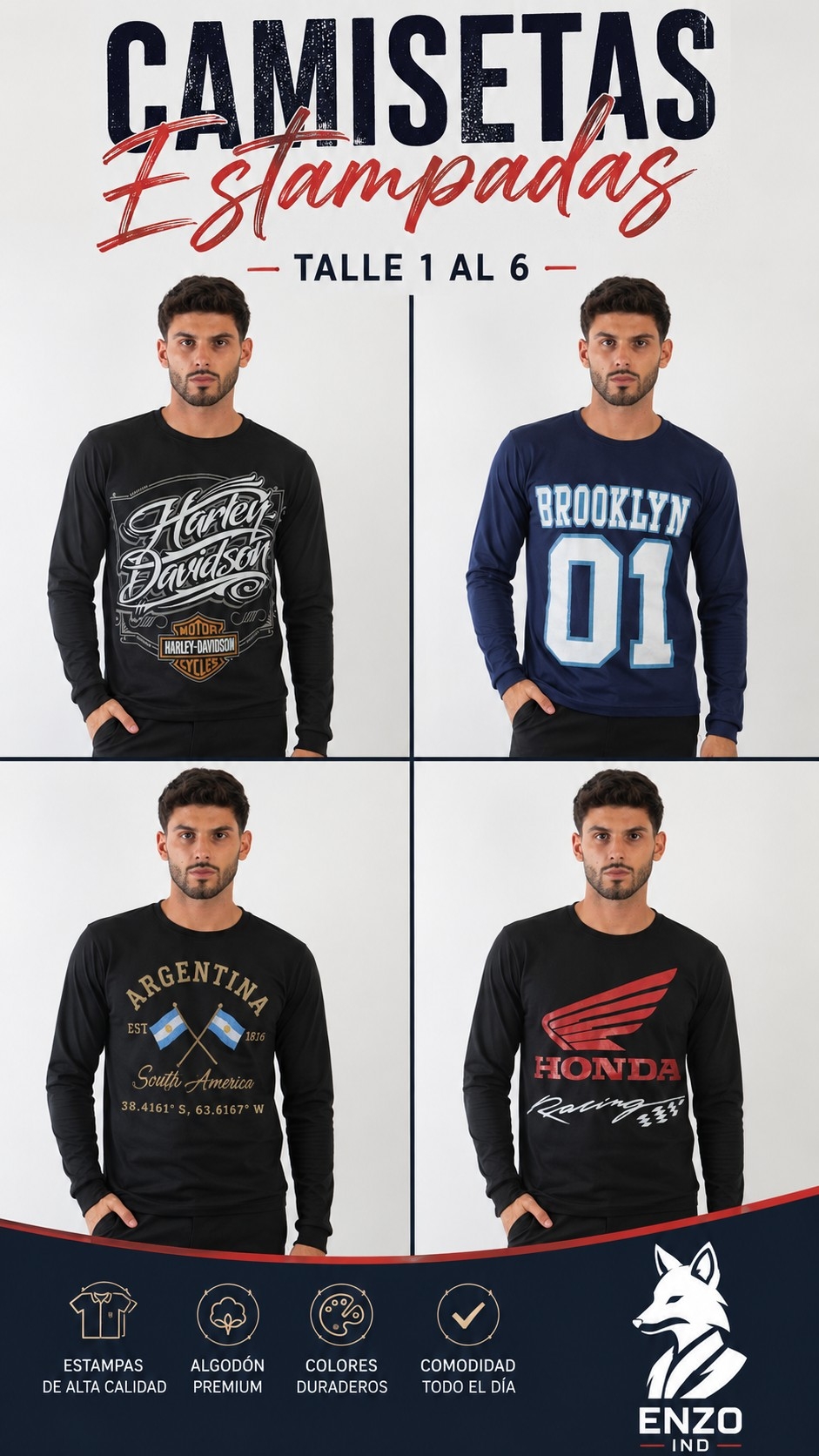 Camiseta Estampada - Imagen 1