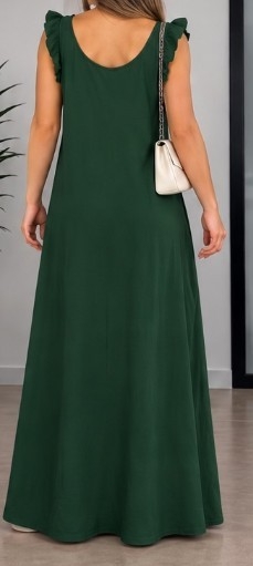 Vestido Largo Cey Liso - Imagen 2