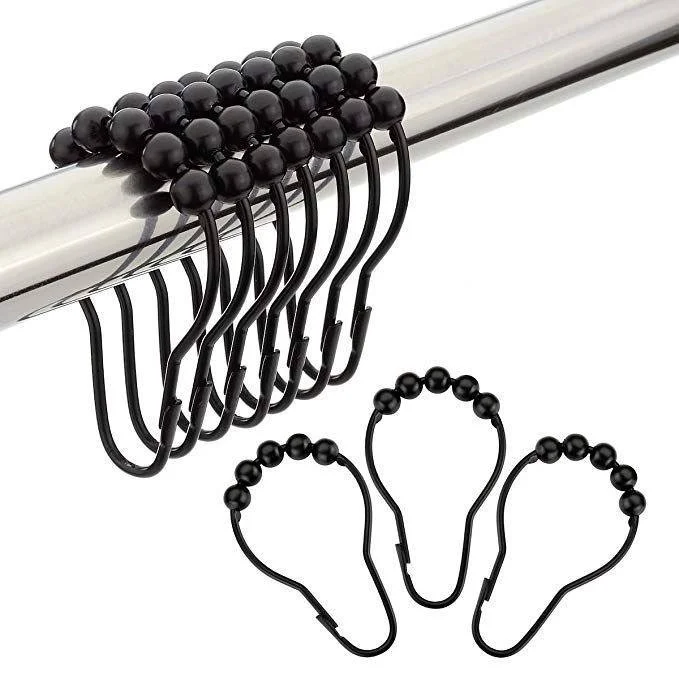 Ganchos Roller Negro/acero