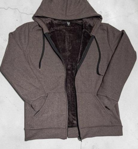 Campera Darlon Rib con Piel - Miniatura 2