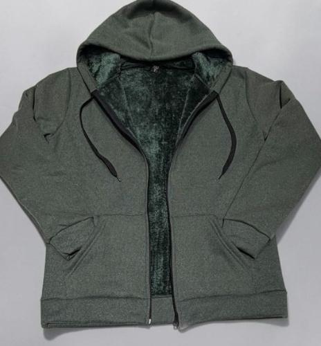 Campera Darlon Rib con Piel - Miniatura 4